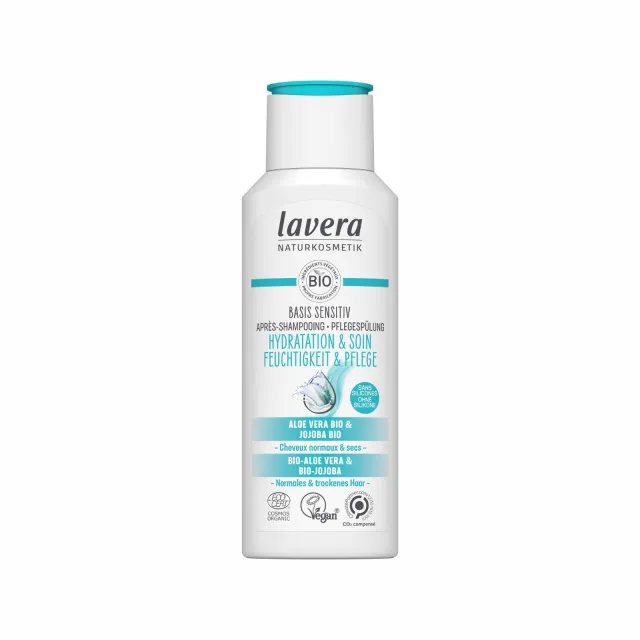 Après-shampoing hydratant à l'aloé vera et jojoba bio - Lavera