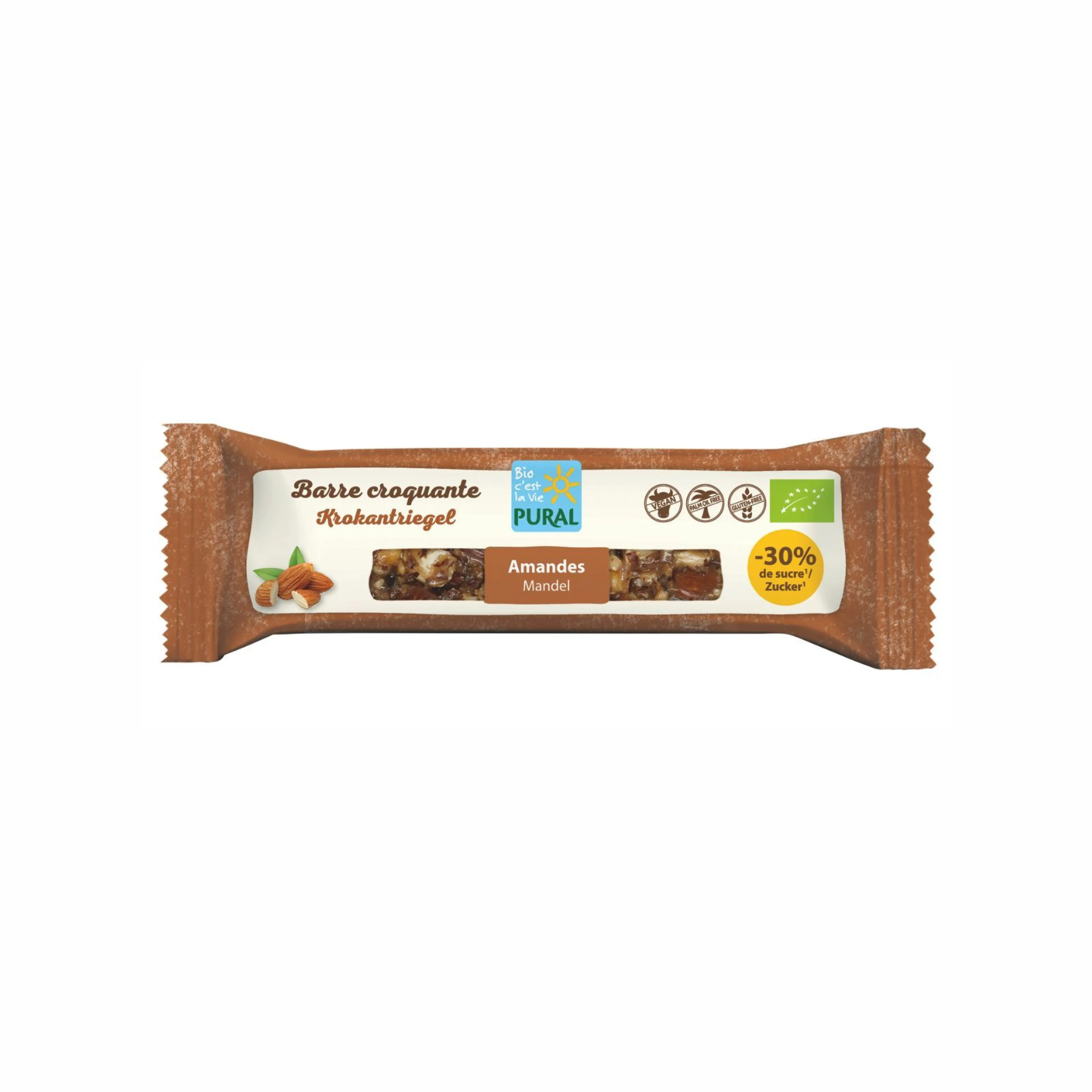 Barre croquante aux amandes - Pural