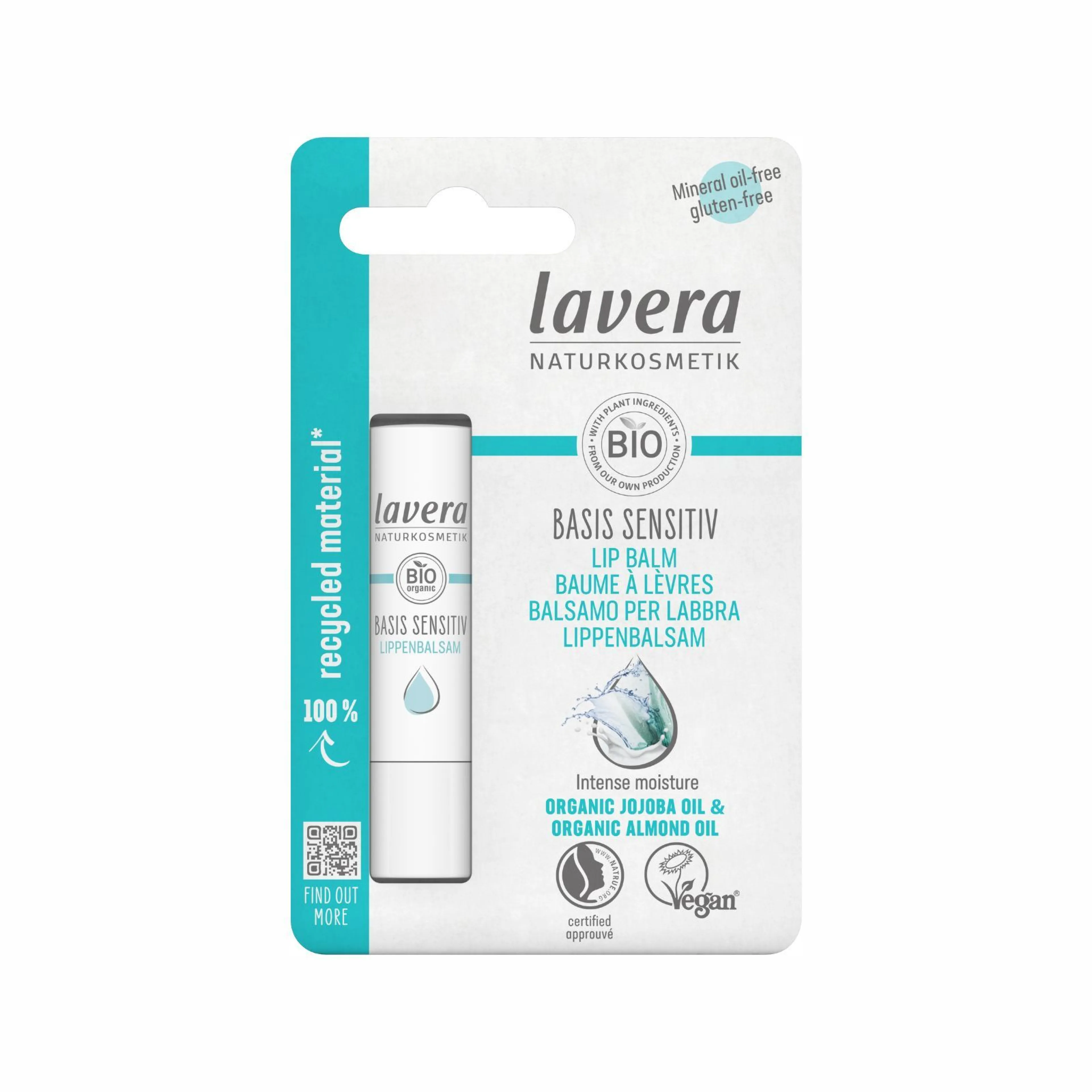 Baume à lèvres - Basis Sensitiv - Lavera