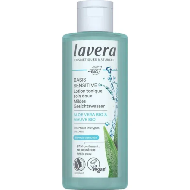 Lotion tonique soin doux Basis Sensitiv - Lavera