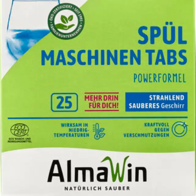 Pastilles lave-vaisselle - 25 unités - AlmaWin