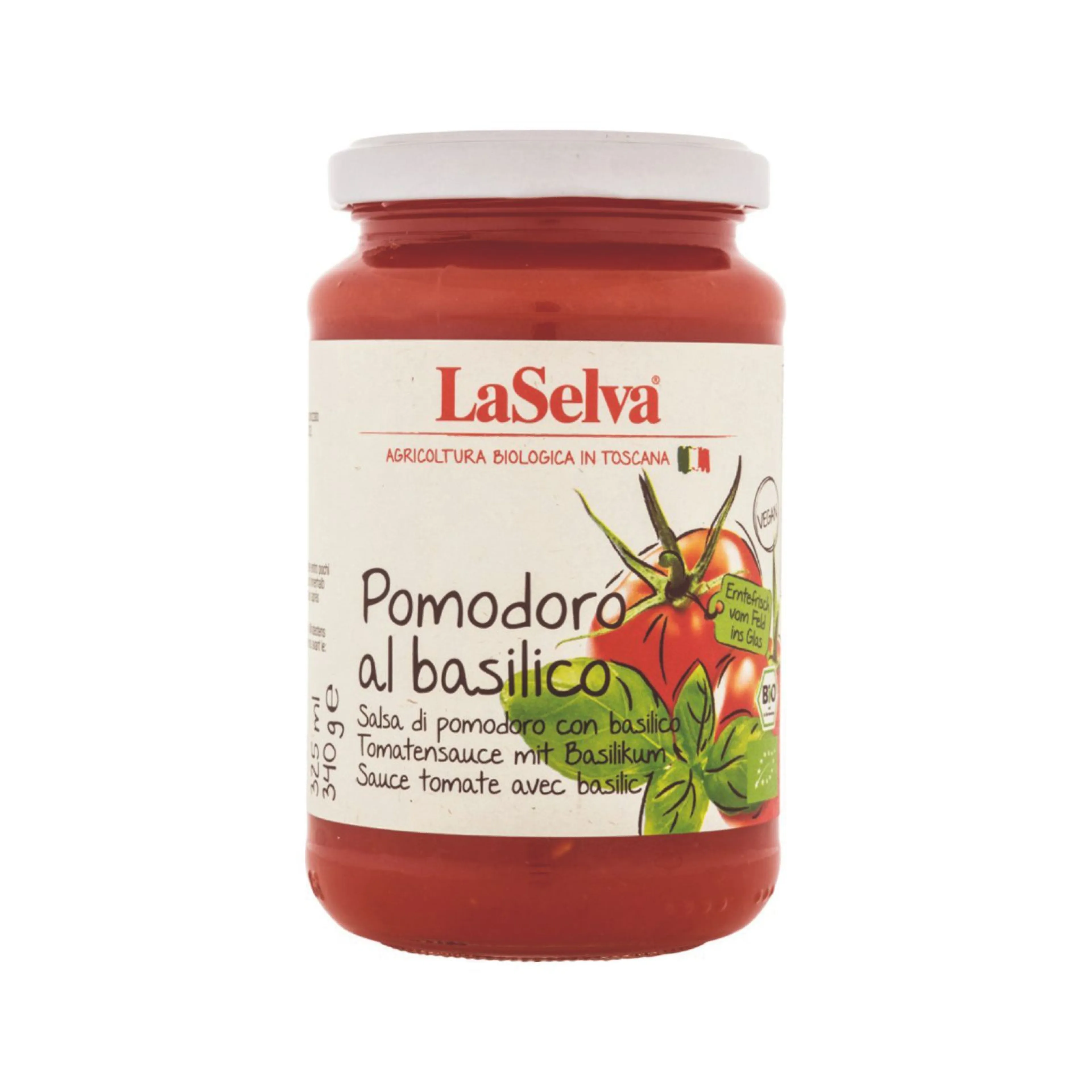 Sauce tomate au basilic - LaSelva