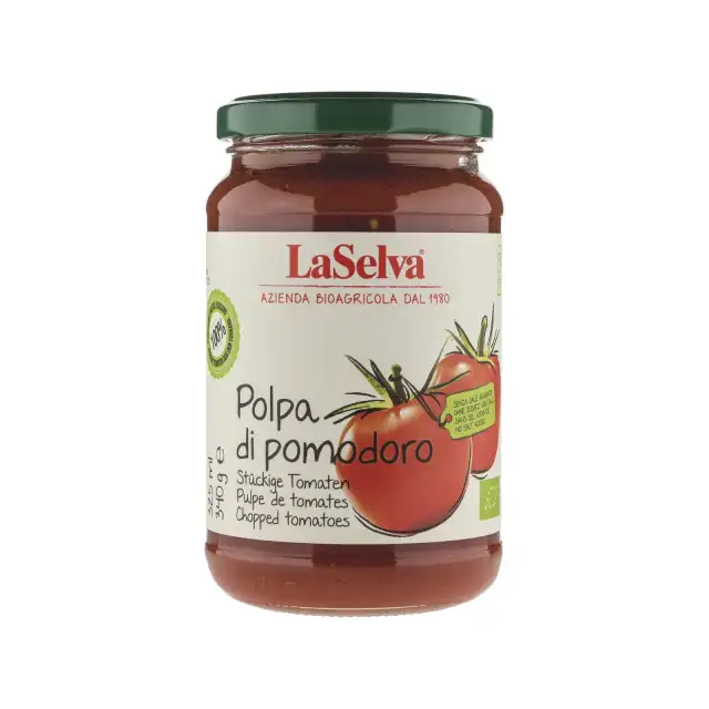 Pulpe de tomate avec morceaux - LaSelva