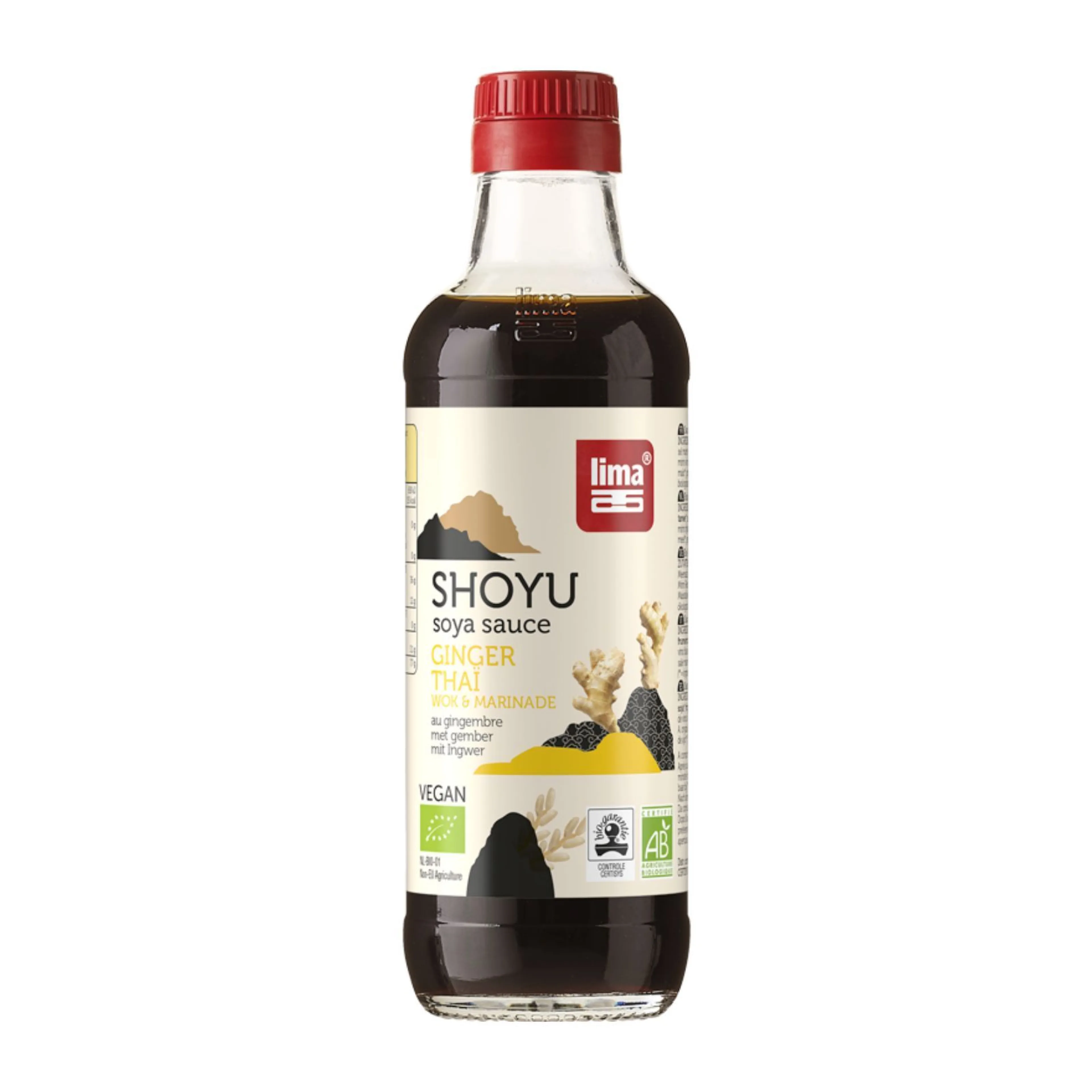 Sauce soja shoyu ginger thaï - Lima