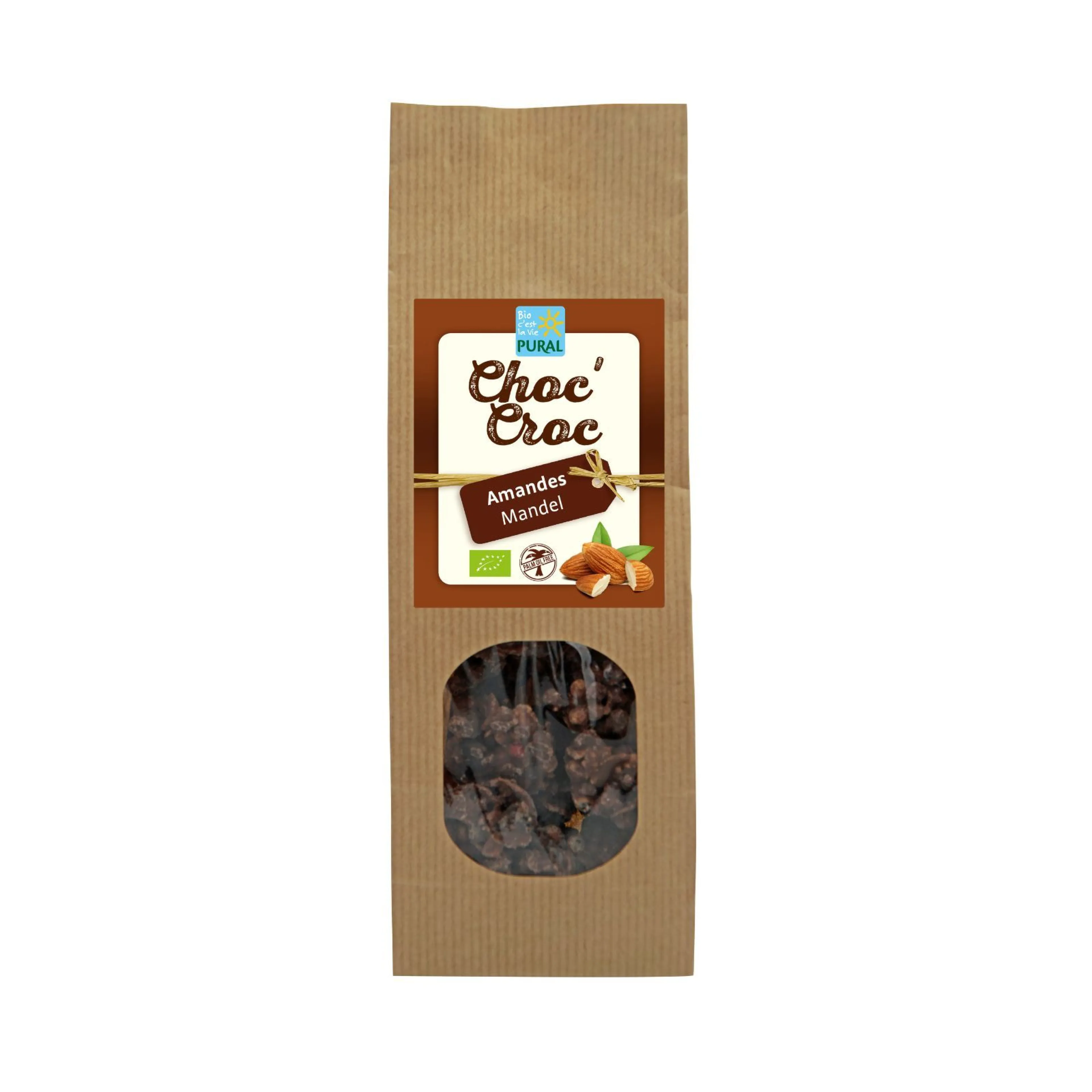 Roses des sables au chocolat au lait bio - Choc'Croc - Pural