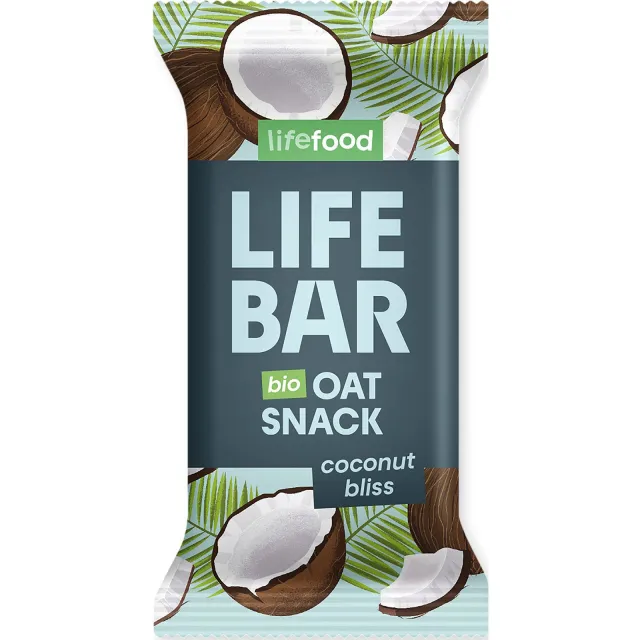 Barre protéinée bio coco avoine 40 g - Lifefood
