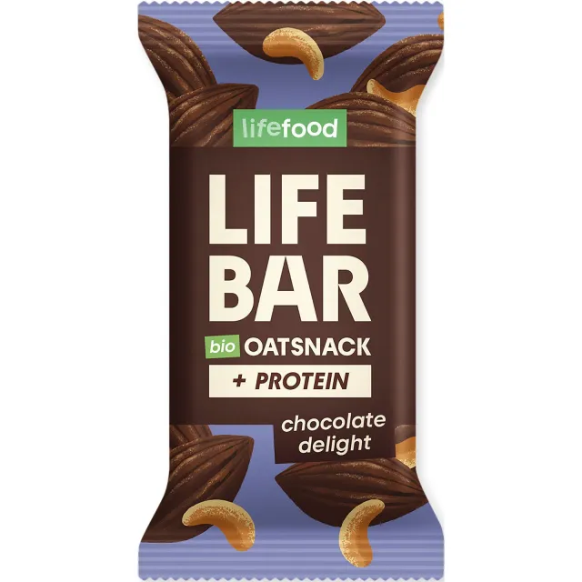 Barre protéinée bio délice au chocolat Lifebar - Lifefood