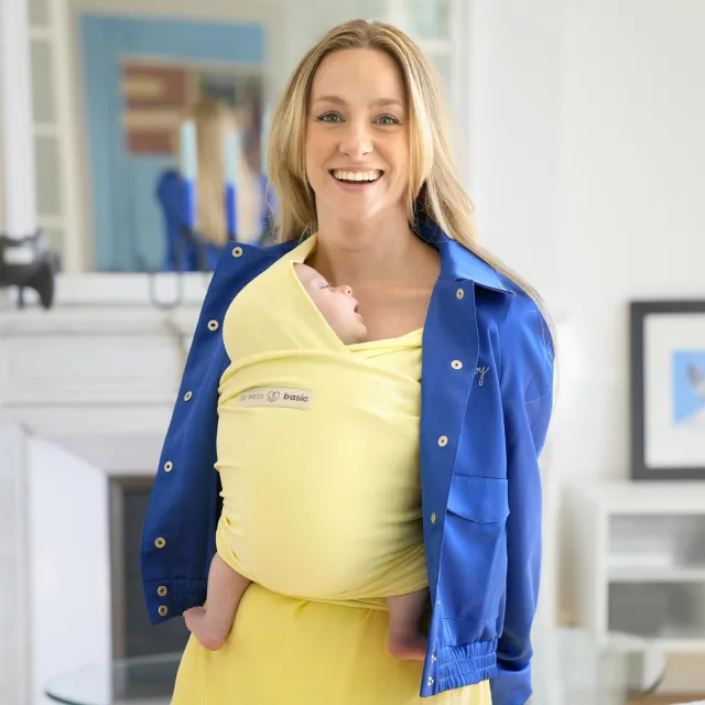 Écharpe de portage Basic Fibres Bio Mimosa - Love Radius