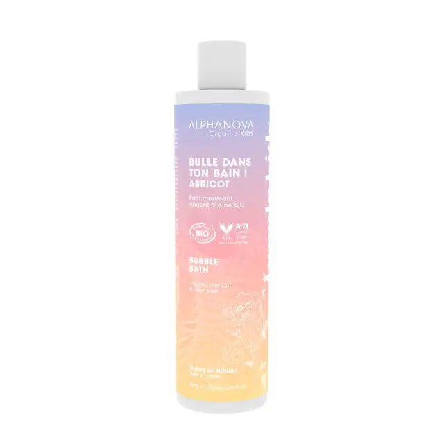 Bain moussant Bulle dans ton bain - Abricot - Alphanova Kids
