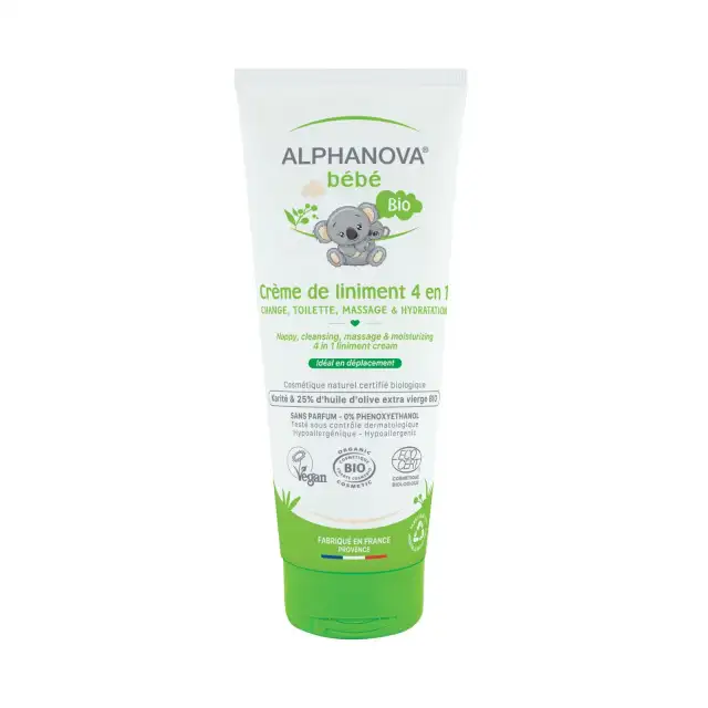 Crème de liniment 4 en 1 - Alphanova Bébé